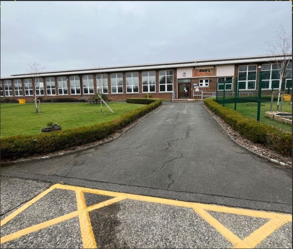Outside of the Cricket Facility